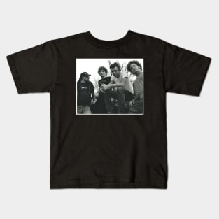 Lucero Band Photo All Member Young Black White Kids T-Shirt